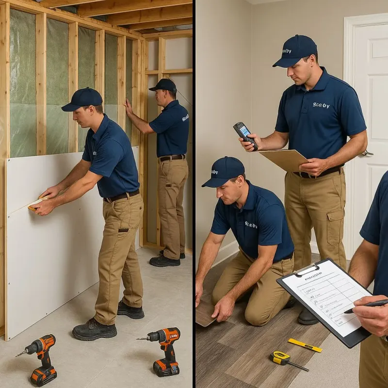 Repairs and Reconstruction process in Middleburgh, NY